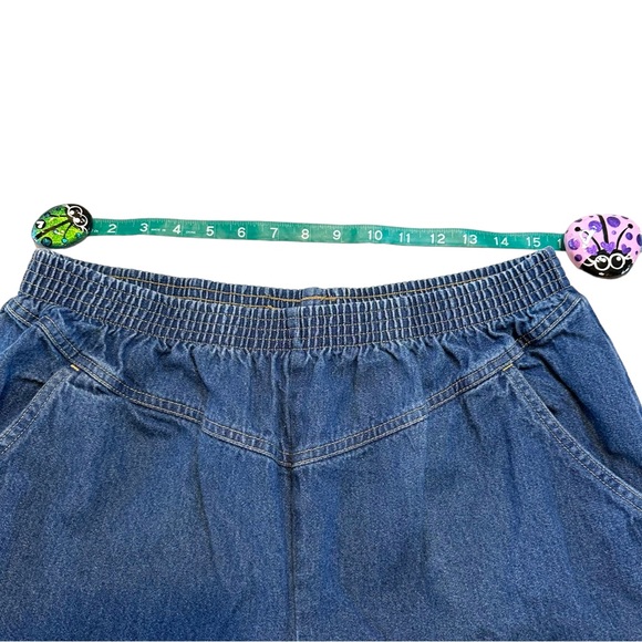 Lord Isaacs Elastic Waist Lounge Pants Stretchy Capris Knee Plus Size 18 - Picture 10 of 16